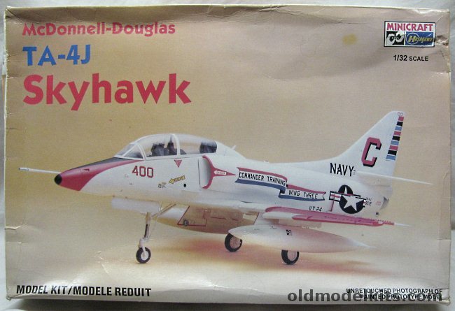 Hasegawa 1/32 McDonnell-Douglas TA-4J Skyhawk - US Navy VT-24, 1163 plastic model kit